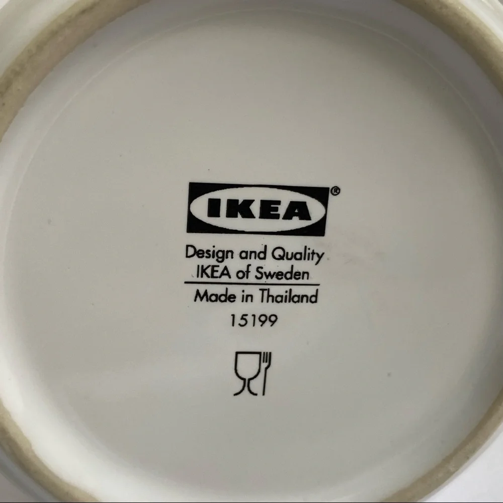 IKEA Mug Desserts Cakes Tea Party Pots Cups Cupcakes Ceramic Coffee Pastel color